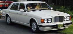 1997 Bentley Brooklands sedan.